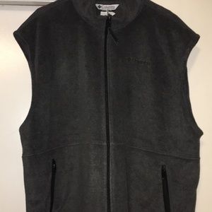 Columbia Sportswear - Zip-up Vest - charcoal grey